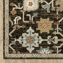 ORIENTAL WEAVERS Andorra 2396B Brown Bohemian Oriental Nylon Indoor Area Rectangle Rug (HBG13689)-HBG