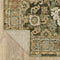 ORIENTAL WEAVERS Andorra 2417B Green Traditional Oriental Nylon Indoor Area Rectangle Rug (HBG52106)-HBG