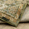 ORIENTAL WEAVERS Andorra 2417B Green Traditional Oriental Nylon Indoor Area Rectangle Rug (HBG52106)-HBG