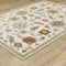 ORIENTAL WEAVERS Andorra 2419B Ivory Bohemian Oriental Nylon Indoor Area Rectangle Rug (HBG56314)-HBG