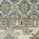 ORIENTAL WEAVERS Andorra 2429A Blue Traditional Oriental Nylon Indoor Area Rectangle Rug (HBG32569)-HBG