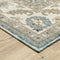 ORIENTAL WEAVERS Andorra 2429A Blue Traditional Oriental Nylon Indoor Area Rectangle Rug (HBG32569)-HBG