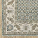 ORIENTAL WEAVERS Andorra 2429A Blue Traditional Oriental Nylon Indoor Area Rectangle Rug (HBG32569)-HBG