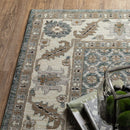 ORIENTAL WEAVERS Andorra 2429A Blue Traditional Oriental Nylon Indoor Area Rectangle Rug (HBG32569)-HBG