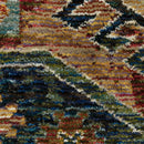 ORIENTAL WEAVERS Andorra 2442A Blue Southwestern Tribal Nylon Indoor Area Rectangle Rug (HBG54109)-HBG