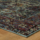 ORIENTAL WEAVERS Andorra 6846B Blue Traditional Classic Nylon Indoor Area Rectangle Rug (HBG17409) - HBG