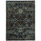 ORIENTAL WEAVERS Andorra 7124A Navy Bohemian Oriental Nylon Indoor Area Rectangle Rug (HBG041325) - HBG