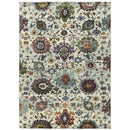 ORIENTAL WEAVERS Andorra 7129A Stone Bohemian Floral Nylon Indoor Area Rectangle Rug (HBG52812)-HBG