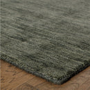 ORIENTAL WEAVERS Aniston 27102 Charcoal Contemporary Solid Wool Indoor Area Rectangle Rug (HBG92417)-HBG