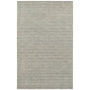 ORIENTAL WEAVERS Aniston 27108 Gray Modern Solid Wool Indoor Area Rectangle Rug (HBG16402)-HBG