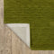 ORIENTAL WEAVERS Aniston 27116 Olive Casual Sleek Solid Wool Indoor Area Rectangle Rug (HBG17248)-HBG