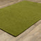 ORIENTAL WEAVERS Aniston 27116 Olive Casual Sleek Solid Wool Indoor Area Rectangle Rug (HBG17248)-HBG