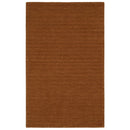 ORIENTAL WEAVERS Aniston 27118 Rust Casual  Solid Wool Indoor Area Rectangle Rug (HBG62932)-HBG