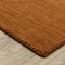 ORIENTAL WEAVERS Aniston 27118 Rust Casual  Solid Wool Indoor Area Rectangle Rug (HBG62932)-HBG