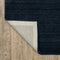 ORIENTAL WEAVERS Aniston 27119 Navy Casual Sleek Solid Wool Indoor Area Rectangle Rug (HBG92681)-HBG