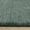 ORIENTAL WEAVERS Aniston 27121 Teal Casual Solid Wool Indoor Area Rectangle Rug (HBG10236)-HBG