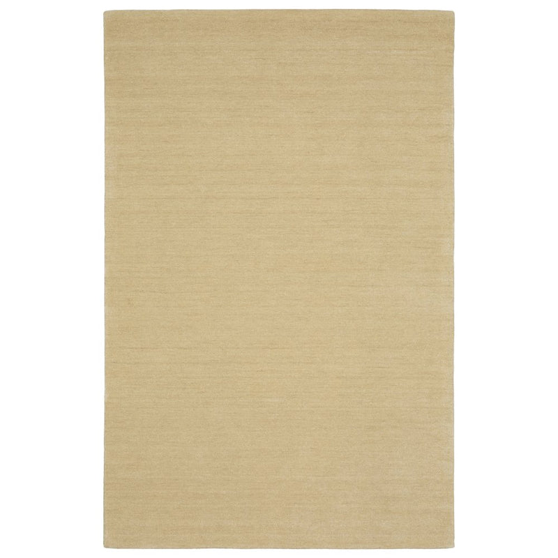 ORIENTAL WEAVERS Aniston 27122 Beige Classic Solid Wool Indoor Area Rectangle Rug (HBG56802)-HBG