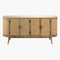 SURYA Avadi Rattan Door With Lacquered Mango Wood Sideboard (HBG34691)-HBG