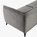 SURYA Bruce Medium Gray Dacron Living Room Sofa (HBG65821)-HBG