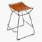 SURYA Celerio Brown Kitchen Counter Stool, 18" (HBG81947)-HBG