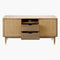 SURYA Contemporary Dalma Wood Sideboard With Slidng Door (HBG49173)-HBG