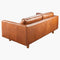 SURYA Fitz Brown Leather Living Room Sofa (HBG13794)-HBG