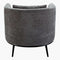 SURYA Gray Carmine Polyester Accent Chair (HBG59342)-HBG