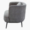 SURYA Gray Carmine Polyester Accent Chair (HBG59342)-HBG