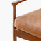 SURYA Lewiston Brown Accent Chairs (HBG73811)-HBG