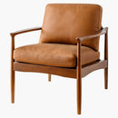 SURYA Lewiston Brown Accent Chairs (HBG73811)-HBG