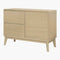 SURYA Pryce Natural Oak Sideboard (HBG54117)-HBG