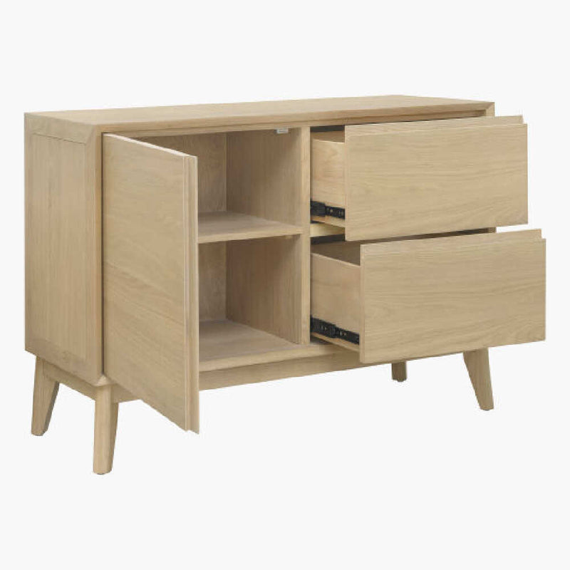 SURYA Pryce Natural Oak Sideboard (HBG54117)-HBG