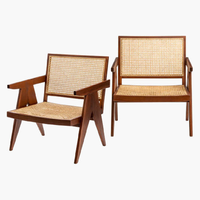 SURYA Rattan Hague Accent Chair (HBG31875)-HBG