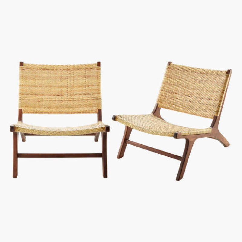 SURYA Rattan Shisho Accent Chair (HBG46021)-HBG