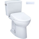 TOTO Drake 1.6 GPF Elongated Chair Height Toilet With Washlet S7 Heated Bidet Seat And Night Light (HBG56817)-HBG