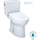 TOTO Drake 1.6 GPF Elongated Chair Height Toilet With Washlet S7 Heated Bidet Seat And Night Light (HBG56817)-HBG