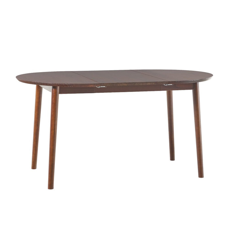 WALKER EDISON Damsel Mid Century Pine Wood Extension Dining Table (HBG98248)-HBG