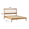 WALKER EDISON Majestic Modern Mid-Century Bed Frame With MDF Slats (HBG56432) - HBG