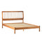 WALKER EDISON Majestic Modern Mid-Century Bed Frame With MDF Slats (HBG56432) - HBG