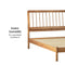 WALKER EDISON Majestic Modern Mid-Century Bed Frame With MDF Slats (HBG56432) - HBG