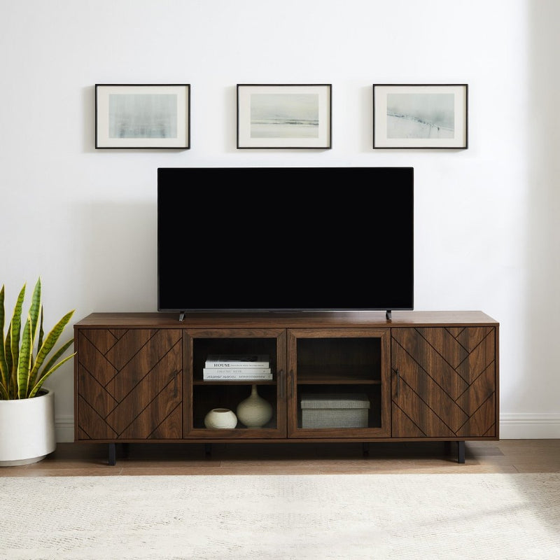 WALKER EDISON Modern Bohemian Charm TV Stand 70" (HBG60538) - HBG