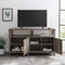 WALKER EDISON Rustic Highboy TV Stand With Barn Door And Spacious Shelves, 58" (HBG93724) - HBG