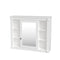 Contemporary White Bathroom Vanity Set With Storage, 36" (HBG74312) - HBG