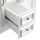 Contemporary White Bathroom Vanity Set With Storage, 36" (HBG74312) - HBG