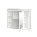 Contemporary White Bathroom Vanity Set With Storage, 36" (HBG74312) - HBG