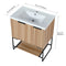 Elegant Freestanding Vanity With Resin Basin Sink, 30" (97513684) - HBG