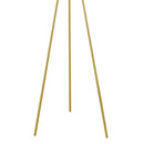 Elegant Modern Pacific Metal Home Tripod Floor Lamp With Glass Shade (96841273) - HBG