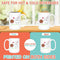 FRIEND-CHIP GOALS LOVE MUG - Premium Large White Round BPA-Free Cute Ceramic Coffee Tea Mug With Comparison View