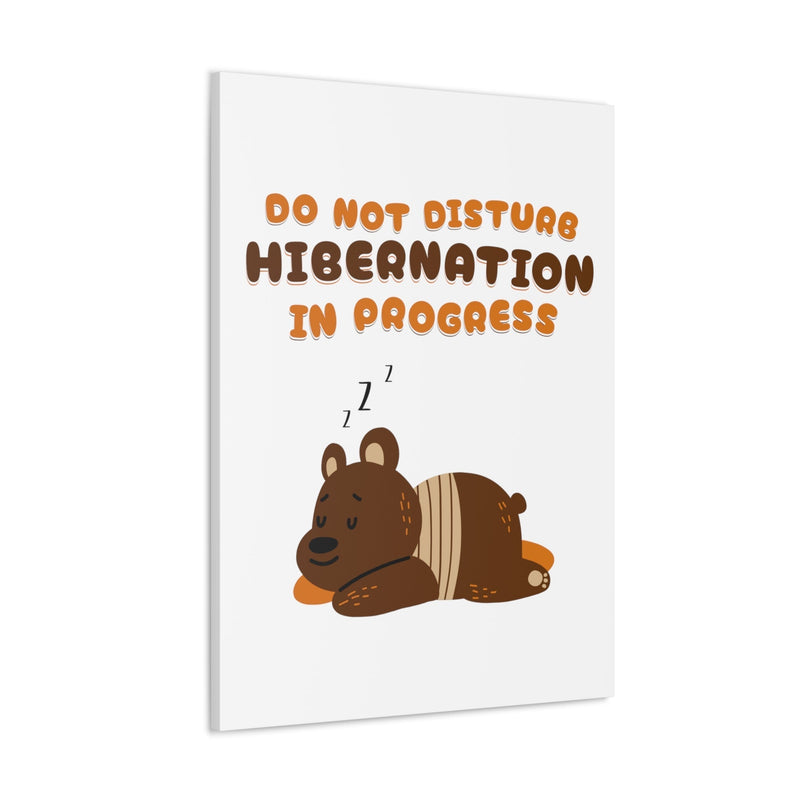 HIBERNATION REST CANVAS - Premium Large Inpirational Wall Hanging Art Print For Home And Office (2977653) - HBG