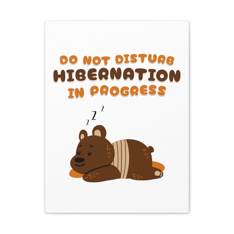 HIBERNATION REST CANVAS - Premium Large Inpirational Wall Hanging Art Print For Home And Office (2977653) - HBG